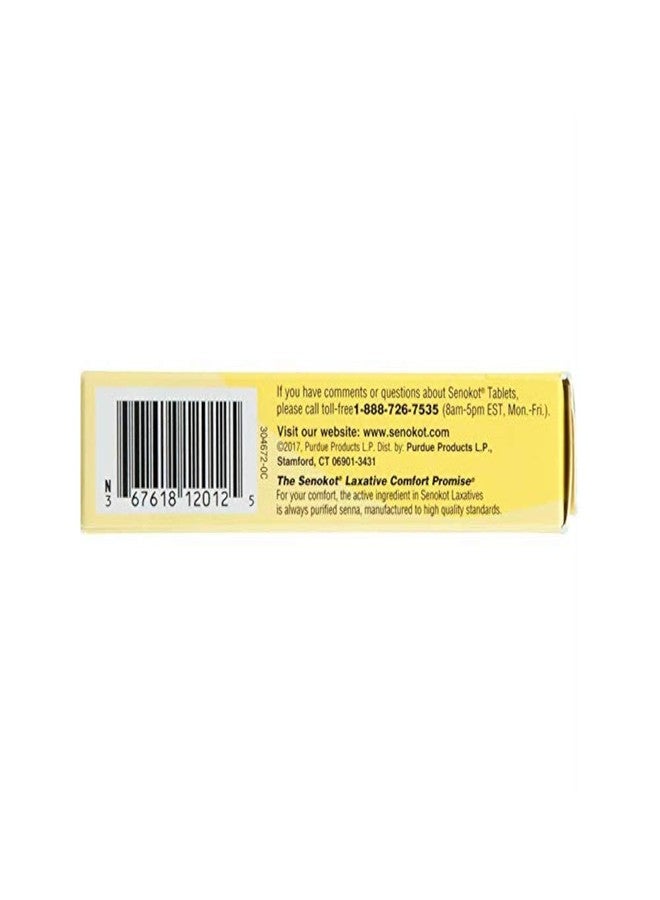 Senokot Natural Vegetable Laxative Ingredient, Extra Strength Tablets, 12 Tablets - Image 3